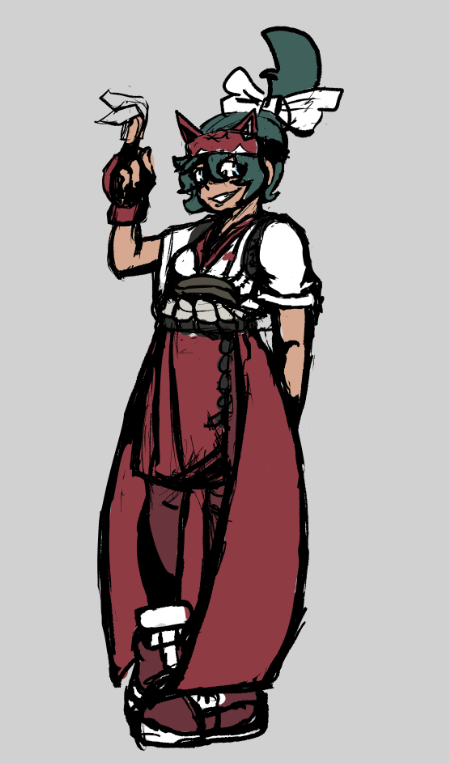 JadeTeamLeader's tweet photo. doodling something every day day 2 kiriko https://t.co/eCJHnkhGSM