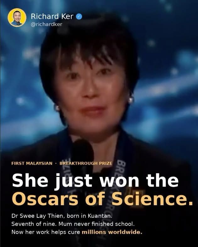 She was born the seventh of nine children in Kuantan.

Her father was a public servant who got transferred all over the country, so she grew up moving between small towns. 

Her mother never finished school. But her mother worked harder than anyone she knew, and believed