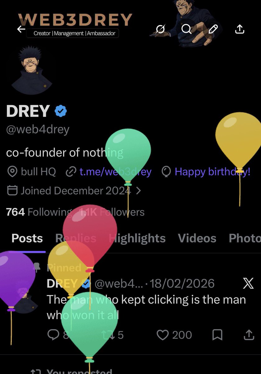 DREY tweet media