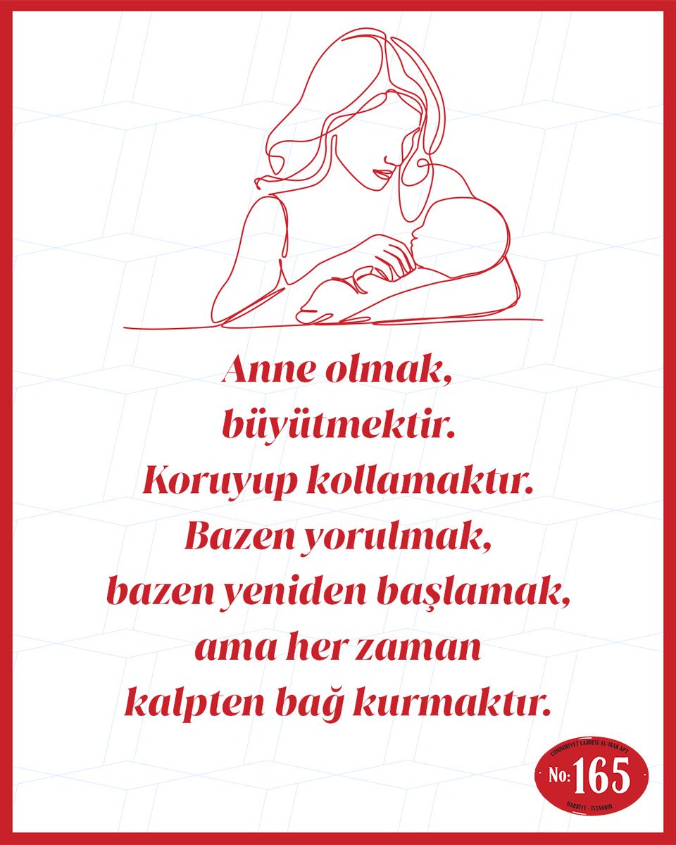 no165purpose's tweet photo. Sevginin tek bir tanımı, anneliğin tek bir yolu yok.✨
 
Kimi zaman bir çocuğun ilk adımında, kimi zaman bir patinin sıcaklığında, kimi zaman da binbir emekle yeşerttiğin bir hayalin içinde...
 
Kalbiyle büyüten, emeğiyle var eden tüm annelerin günü kutlu olsun! ♥️
 
#AnnelerGünü https://t.co/8bCpjpGMmK