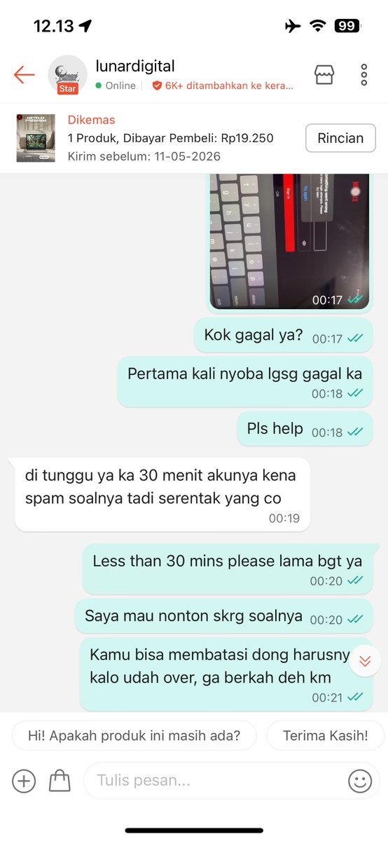 grumpygurlll1's tweet photo. Yang nyari akun netflix, JANGAN PERNAH BELI DI TOKO ‘LUNARDIGITAL’ deh di shopee. Cuma mau dapet duitnya doang, gw doain gaaak berkah https://t.co/qVQUFUI5yJ