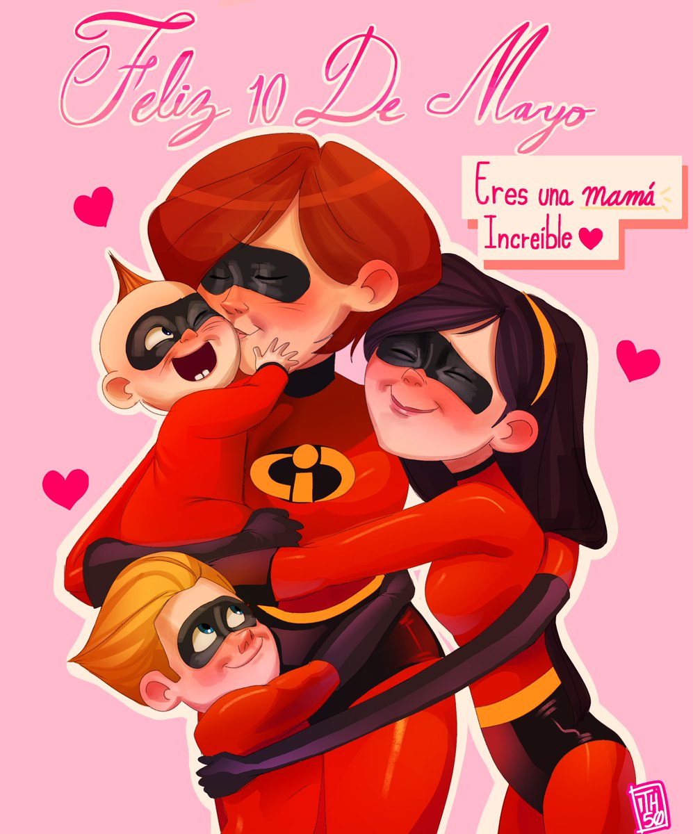 LuZt507's tweet photo. Ya es 10 de mayo en mi país... Por ende, hoy es el día de las madres... Feliz día 🎉🎉 (un fanart de Elasticgirl por qué es una mamá increíble 💕) #theincredibles #MothersDayCelebration https://t.co/xrR6KeJnge