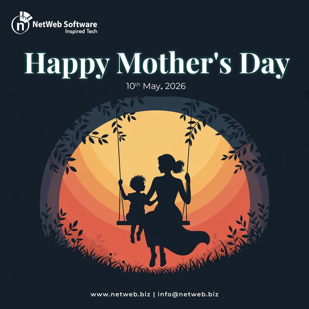 netwebsoftware's tweet photo. This Mother’s Day, #NetWebSoftware celebrates the strength, care, and endless dedication of mothers who inspire lives, nurture dreams, and shape the future every day. Wishing all mothers love, happiness, and heartfelt appreciation. 🌸
#InspiredTech #Mothersday #Gratitude https://t.co/beCpVUCav7