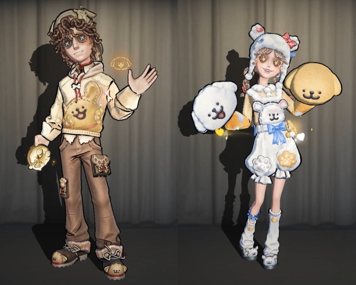 idvlogic's tweet photo. [ Identity V x MALTESE Crossover ]
• May 14, 2026

Illusion Hall Shop (Echoes)
▸ Prospector A-Tier Costume – Golden Retriever
▸ Cheerleader A-Tier Costume – White Maltese https://t.co/jrdXETFBLC