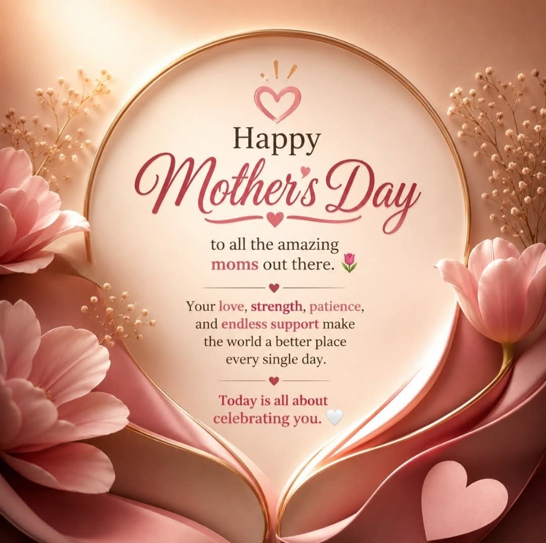 SimlaClothHouse's tweet photo. To all the mothers out there — thank you for your strength, patience, sacrifices, and beautiful hearts.
You are deeply appreciated today and every day. ✨
#mothersday #motherday #mothersdayCelebration #maa  #mom
Happy Mother’s Day. 🤍 https://t.co/Kw1rPaqAAd