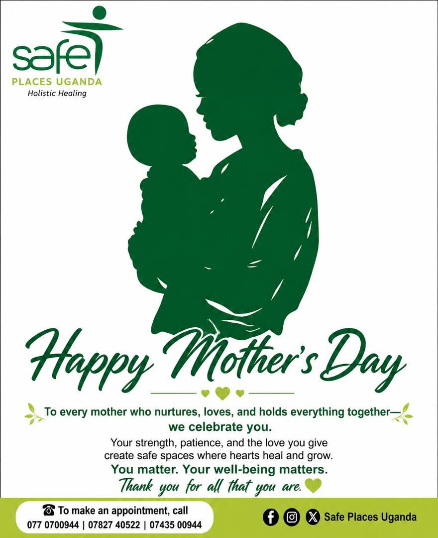 safeplacesug's tweet photo. Child well-being is deeply rooted in Maternal Mental Health. When the mother is healthy, she nurtures better. Happy Mothers' Day to all types of  mothers. New mothers need extra support and we are here for postpartum psycho-social Support.
#MentalHealthMatters https://t.co/hYrrpgU9OE