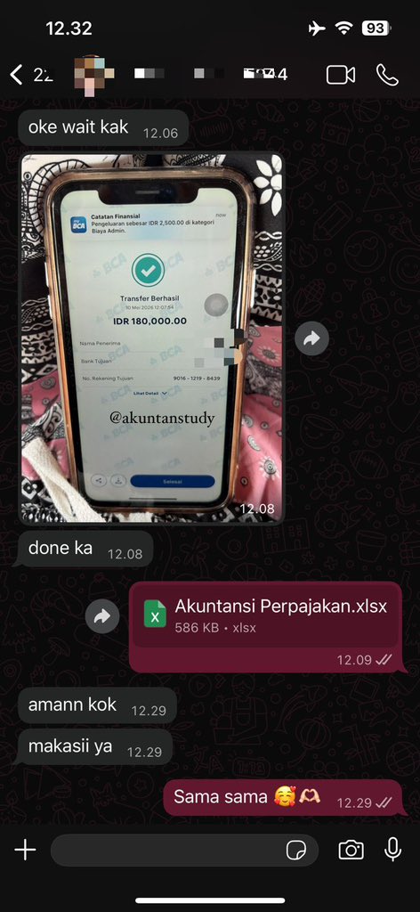 akuntanstudy's tweet photo. Open Joki tugas / realtime‼️ 24/7. Dedline mepet? Tugas numpuk? stuck? Gaskeun joki disini. Start From 5K (Since 2020). https://t.co/nCUSuMQ0sK
- Akuntansi Dasar,keuangan,biaya dll
- Perpajakan
- Accurate 5 /Online,Audit
- Makalah, PPT dll
#jokiakuntansi #zonauang #jokitugasmurah https://t.co/pgjQHnzdqi