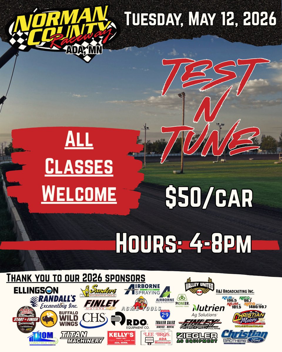 ncraceway's tweet photo. Tuesday! https://t.co/pmHfXJLIWB