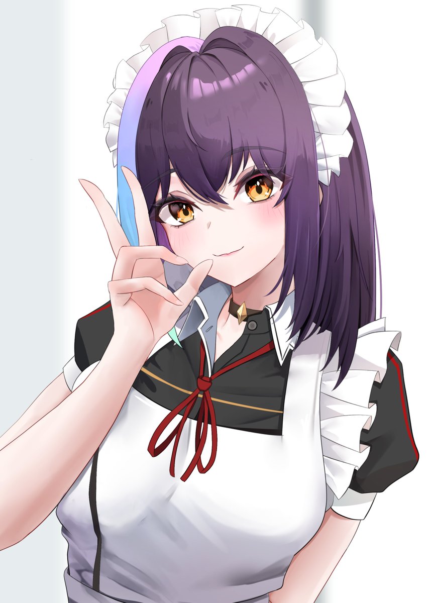 wasabiyu18's tweet photo. #メイドの日
#illustration  #イラストㅤㅤㅤ 
うちの悪魔メイドちゃん👿❤ https://t.co/ddbc9aAG3m