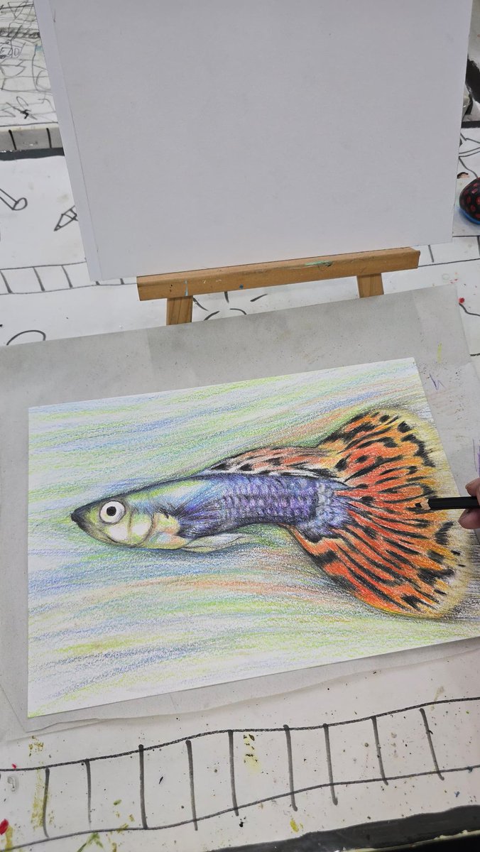 PortraitKing's tweet photo. Colour pencil drawing
#portraitdrawing #artwork #portrait #caricature #drawing #portraitking #painting #arts #Guppy #colorpencil #colourpencilart https://t.co/YfQhjAsYhA
