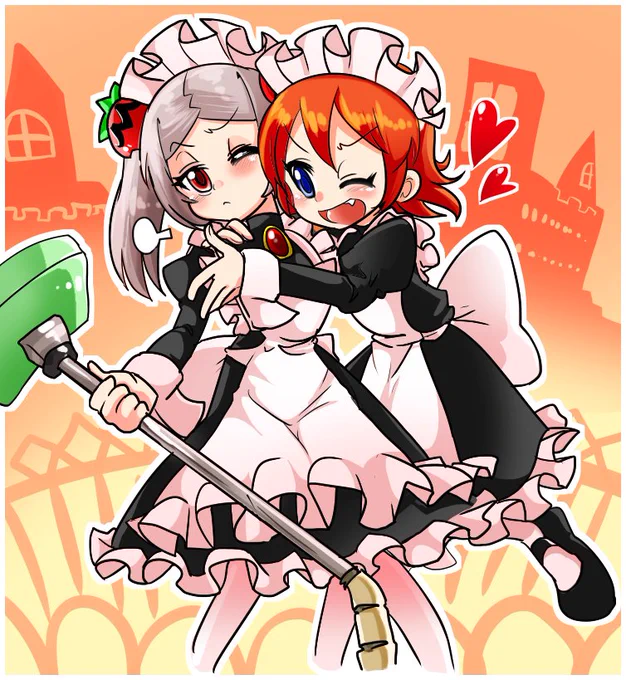 メイドの日 #skullgirls