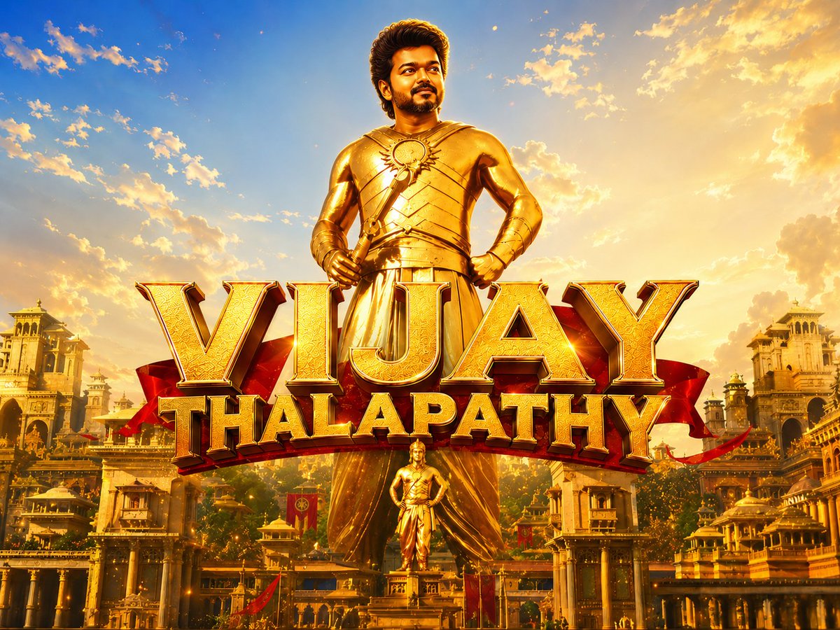 sandycricket22's tweet photo. @narendramodi @anilyadav55 @TVKVijayHQ Tamilnadu Welcoming their New King 👑 "Vijay Joseph Chandrashekhar" https://t.co/M6xgIPpxzd