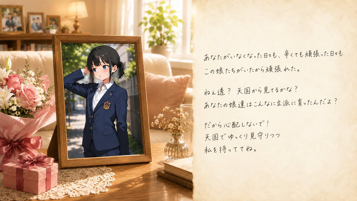 母の日のプレゼント ┈┈┈┈┈┈┈┈┈┈┈┈┈┈┈┈┈┈ #桜咲美鳳
