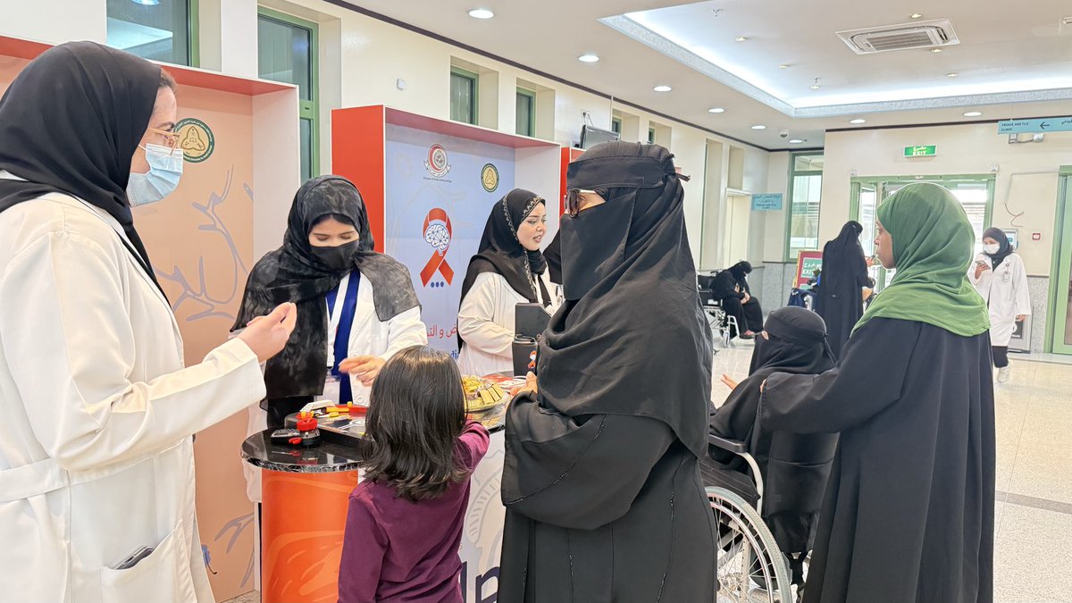 RNRevad's tweet photo. Honored to participate in a three-day MS awareness campaign and lead one of the sites across four hospitals.

Proud to contribute alongside an incredible team, with Sabah AlSaudiya raising awareness.

Special thanks to Dr. Yasser Almalik for his support throughout the campaign. https://t.co/32LLtZUKZt