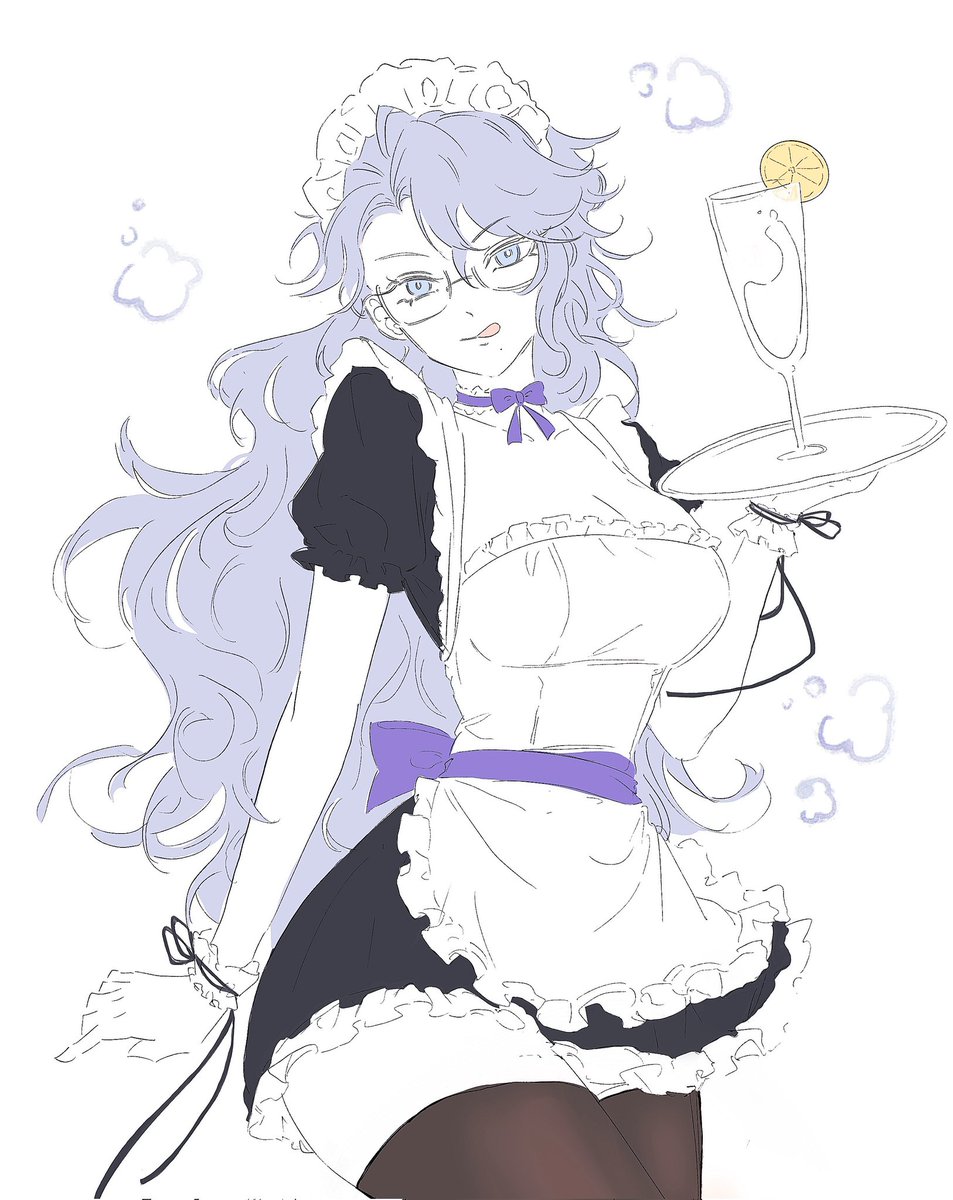 fghhednung_'s tweet photo. #twstファンアート
#メイドの日
🥂 https://t.co/mroS5wxW82