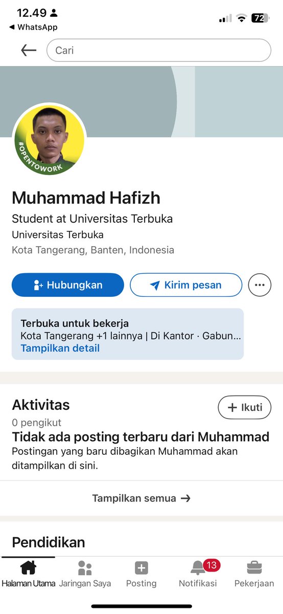 r_12pcy's tweet photo. 🚨 SCAM TIKET BIGU FESTIVAL🚨

guys hati - hati kalo mau beli tiket sama si penipu Muhammad Hafizh! akun @xhzvnull / @hzifah03 (X sama IG) no telp 0895423480638, NIK 360328030304001, rekening seabank 901259541596 mahasiswa Univesitas Terbuka (UT) tinggal di Tangerang/Jabodetabek! https://t.co/9LIJXq6y7G