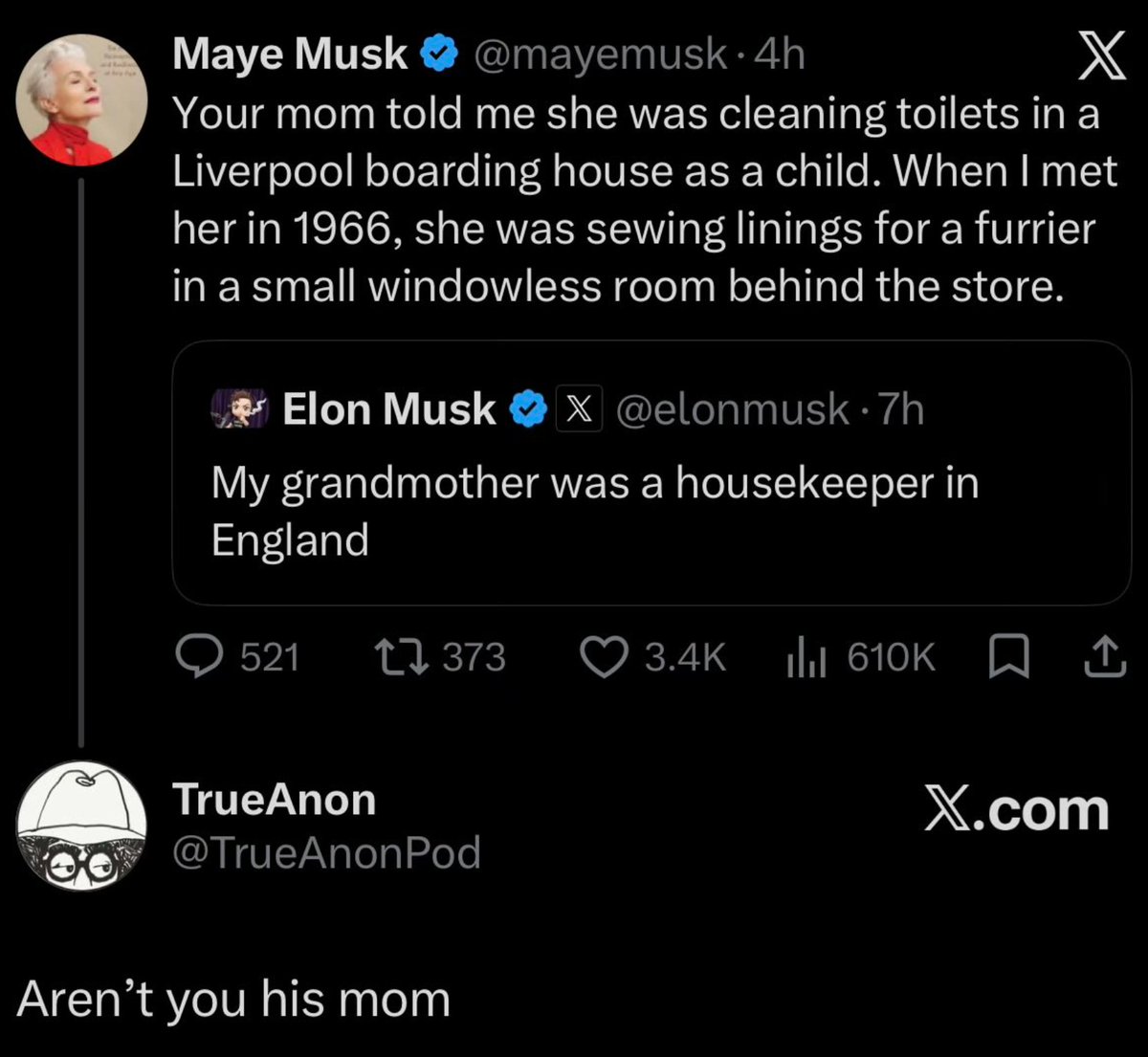 StonkKing4's tweet photo. Elon "Maye" "Errol" Musk deleted this tweet 🤡 https://t.co/xgA0FdGP7F