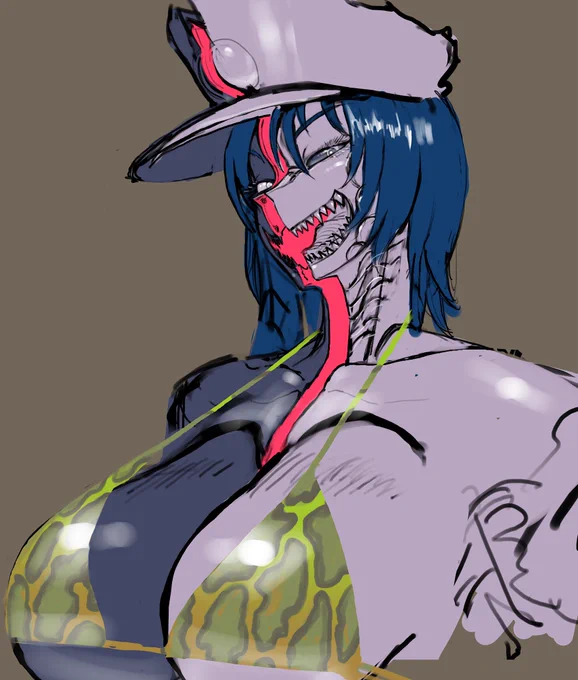 ニシキヘビ柄
