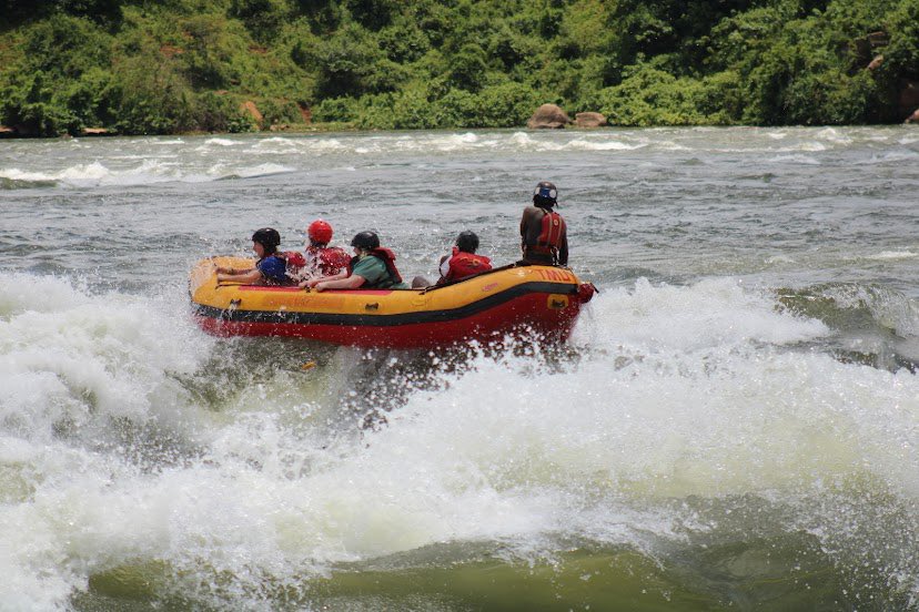 tmurafting's tweet photo. Taking on the Nile with TMU to celebrate the strongest forces of nature we know! Motherhood is a lot like white water rafting; it’s unpredictable, high energy, and requires a lot of heart to navigate the rough patches. #ExploreUganda #mother https://t.co/mIetxT1ted