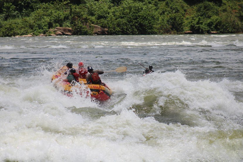 tmurafting's tweet photo. Taking on the Nile with TMU to celebrate the strongest forces of nature we know! Motherhood is a lot like white water rafting; it’s unpredictable, high energy, and requires a lot of heart to navigate the rough patches. #ExploreUganda #mother https://t.co/mIetxT1ted