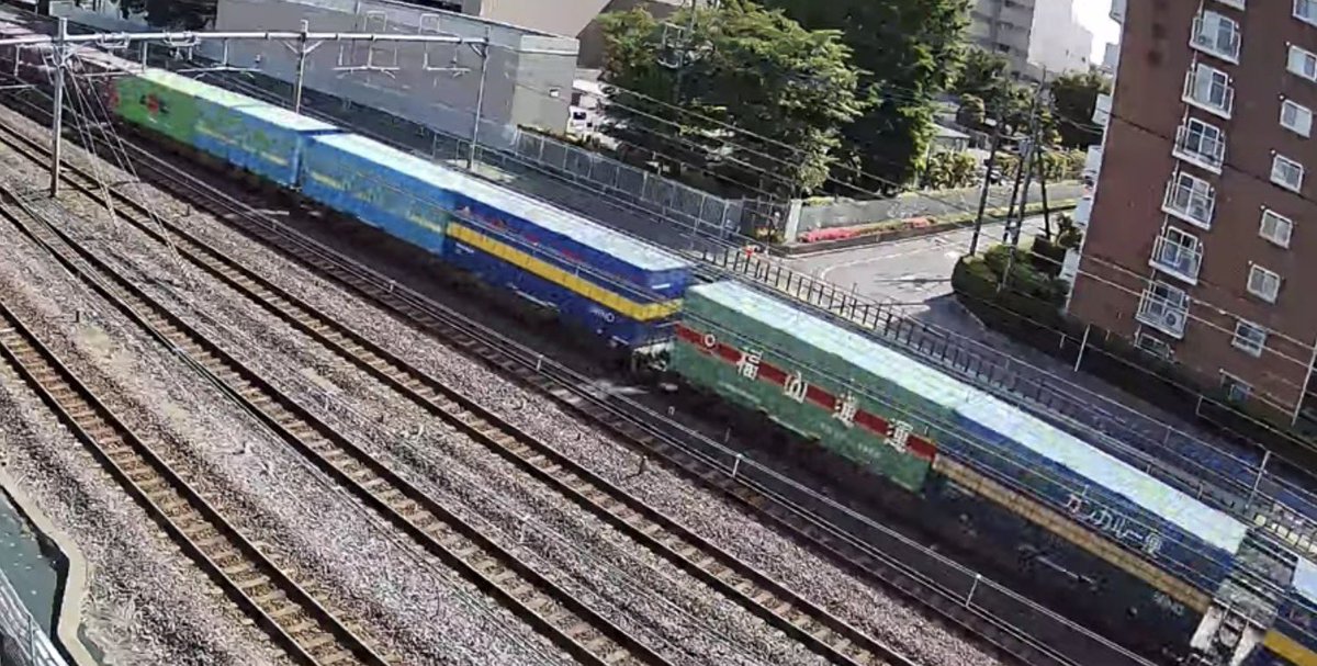 3054レ 14:55与野通過 北海道西濃運輸 U54A-30000•38000 全国通運UF44A