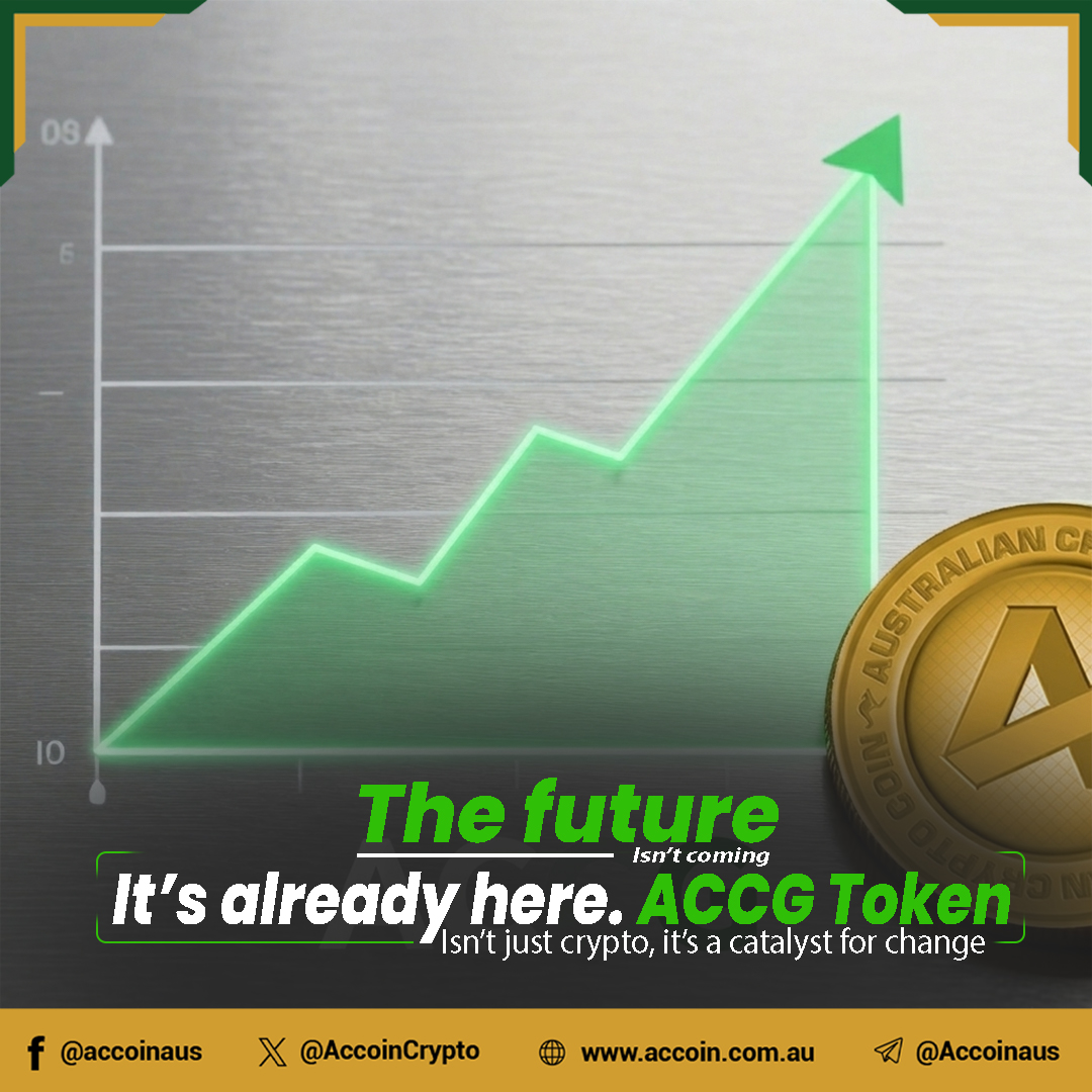 AccoinCrypto's tweet photo. 🚀 The future of finance is no longer a dream , it’s happening NOW with ACCG Token.

More than just cryptocurrency, ACCG is powering innovation, opportunity, and real-world impact📈✨

#ACCG #ACCGToken #Crypto #Blockchain #UFC328 #NRLStormTigers #AFLDeesEagles #farrerbyelection https://t.co/NdwU7H2yky