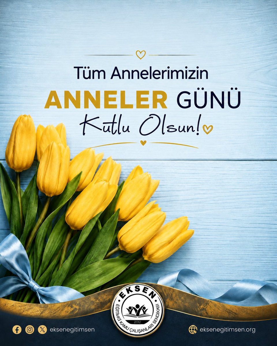 EksenEgitimSen's tweet photo. Tüm annelerimizin ellerinden öpüyor, baş tacı ediyoruz.  Anneler gününü saygıyla kutluyoruz. https://t.co/jqKp2SHZn5