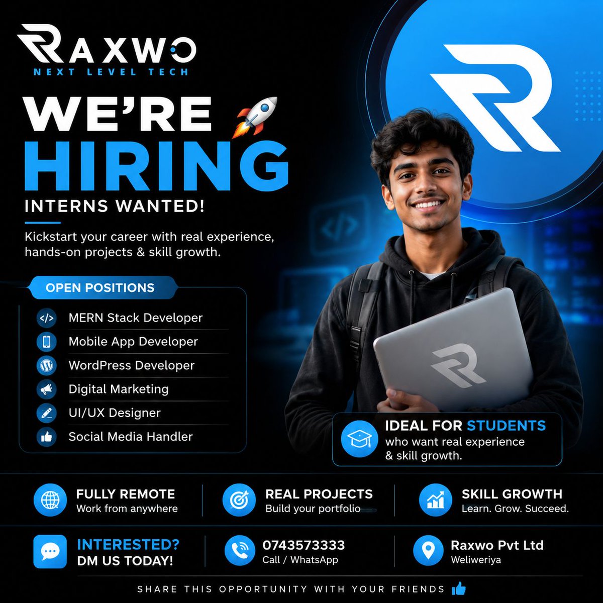 Raxwo (Pvt) Ltd tweet media