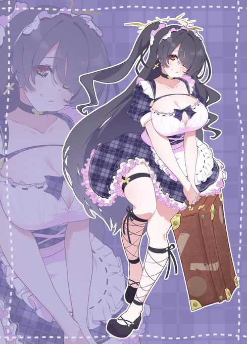 #メイドの日 ハナコ/ヒナタ創作メイド服