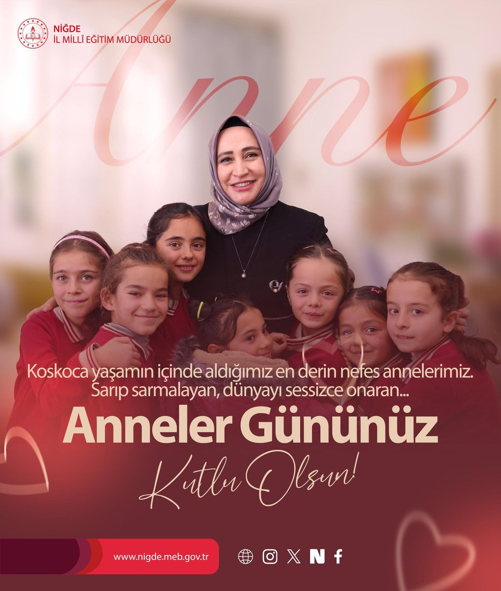 Niğde İl Millî Eğitim Müdürlüğü tweet media