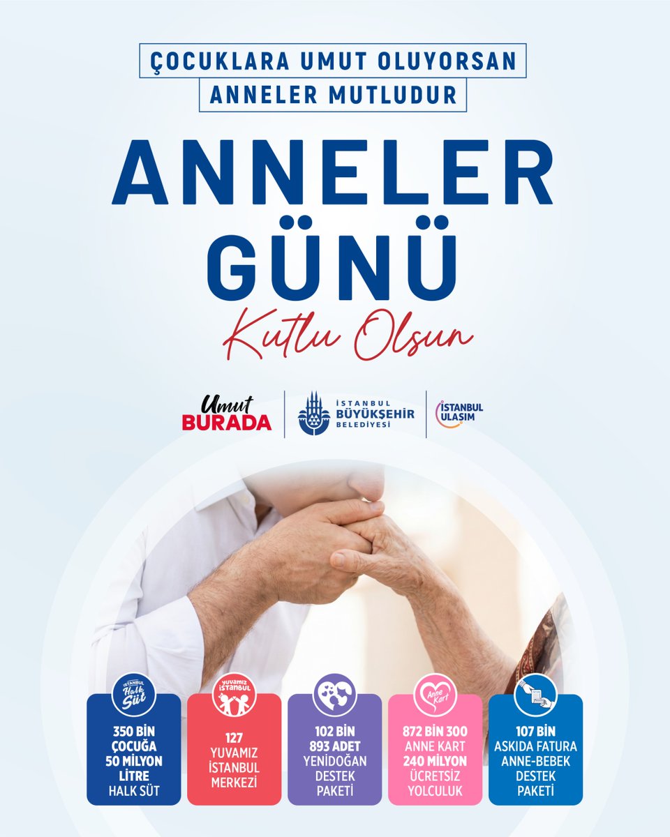 istulasimas's tweet photo. Çocuklara umut oluyorsan anneler mutludur. 

Şefkatiyle güç veren, sevgisiyle iyileştiren tüm annelerin Anneler Günü kutlu olsun. 💐 https://t.co/CxxFtvgR4r