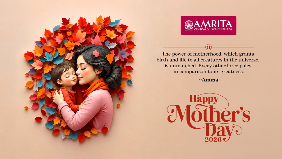 Amrita Vishwa Vidyapeetham tweet media
