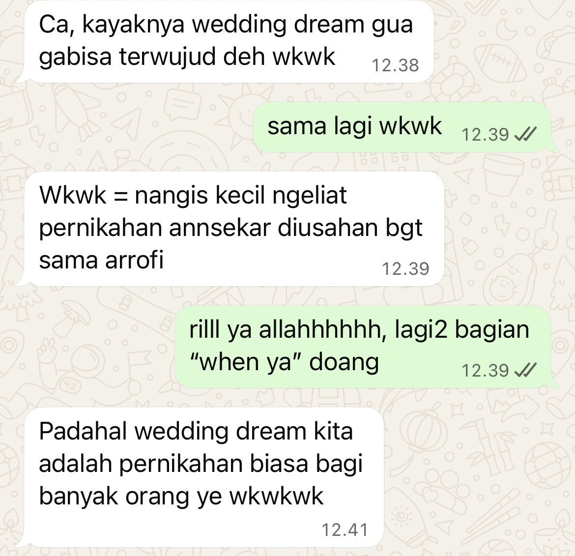 Selsaalf's tweet photo. sebuah percakapan 2 perempuan menginjak 25++ https://t.co/MhF7Jq5nS8