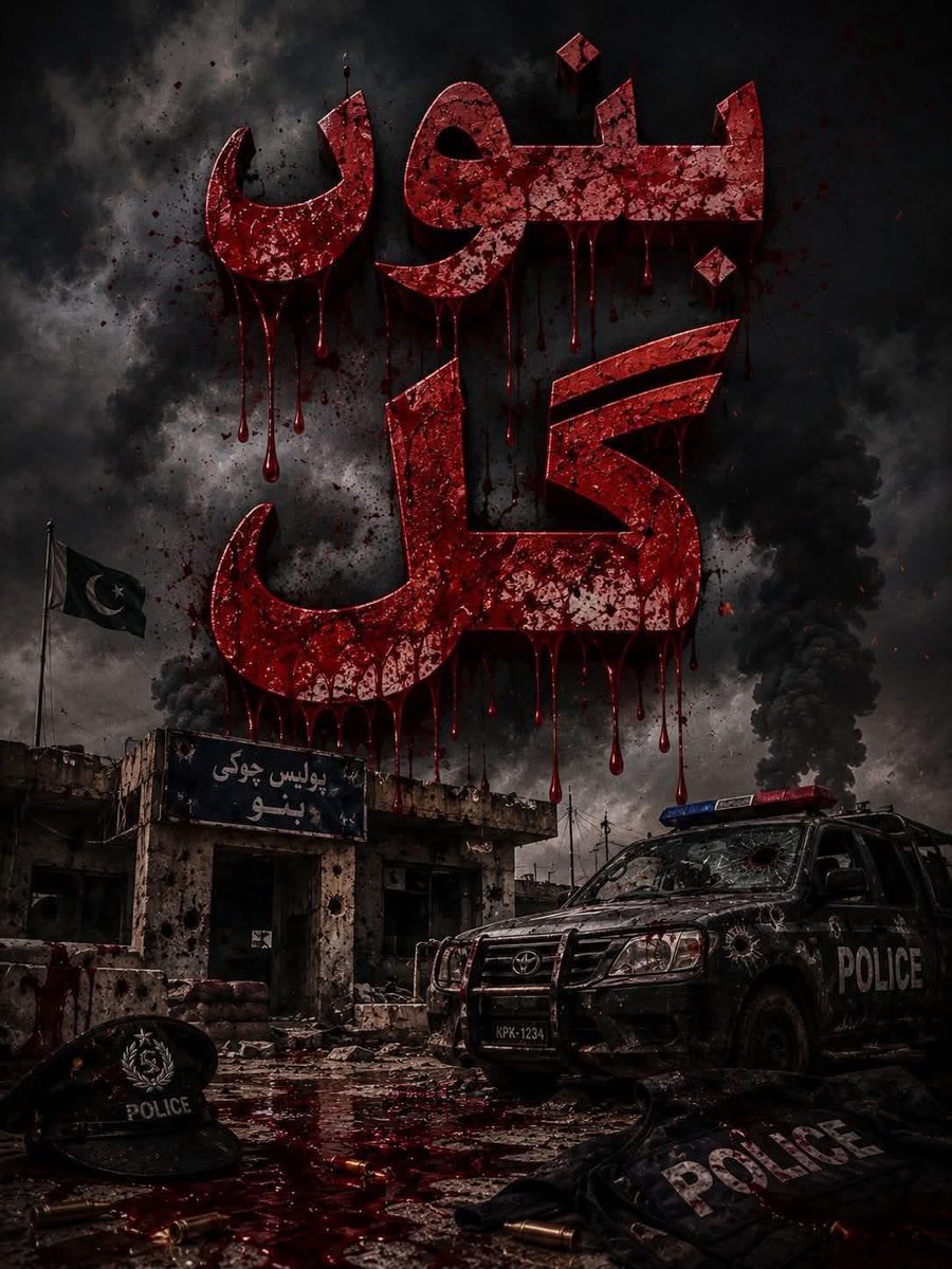 aleemkhanpsf's tweet photo. بنوں میں خودکش حملوں میں پچیس پولیس اہلکار شہید ہو گئے مگر پنجابی میڈیا اور حکمرانوں کی خاموشی افسوسناک ہے۔
اگر یہی سانحہ لاہور میں ہوتا تو پورا میڈیا چیخ رہا ہوتا، مگر خیبرپختونخوا کے خون پر آج بھی خاموشی ہے۔
یہ دوہرا معیار مزید نفرت اور احساسِ محرومی کو جنم دے رہا ہے۔ https://t.co/AysOklySC4