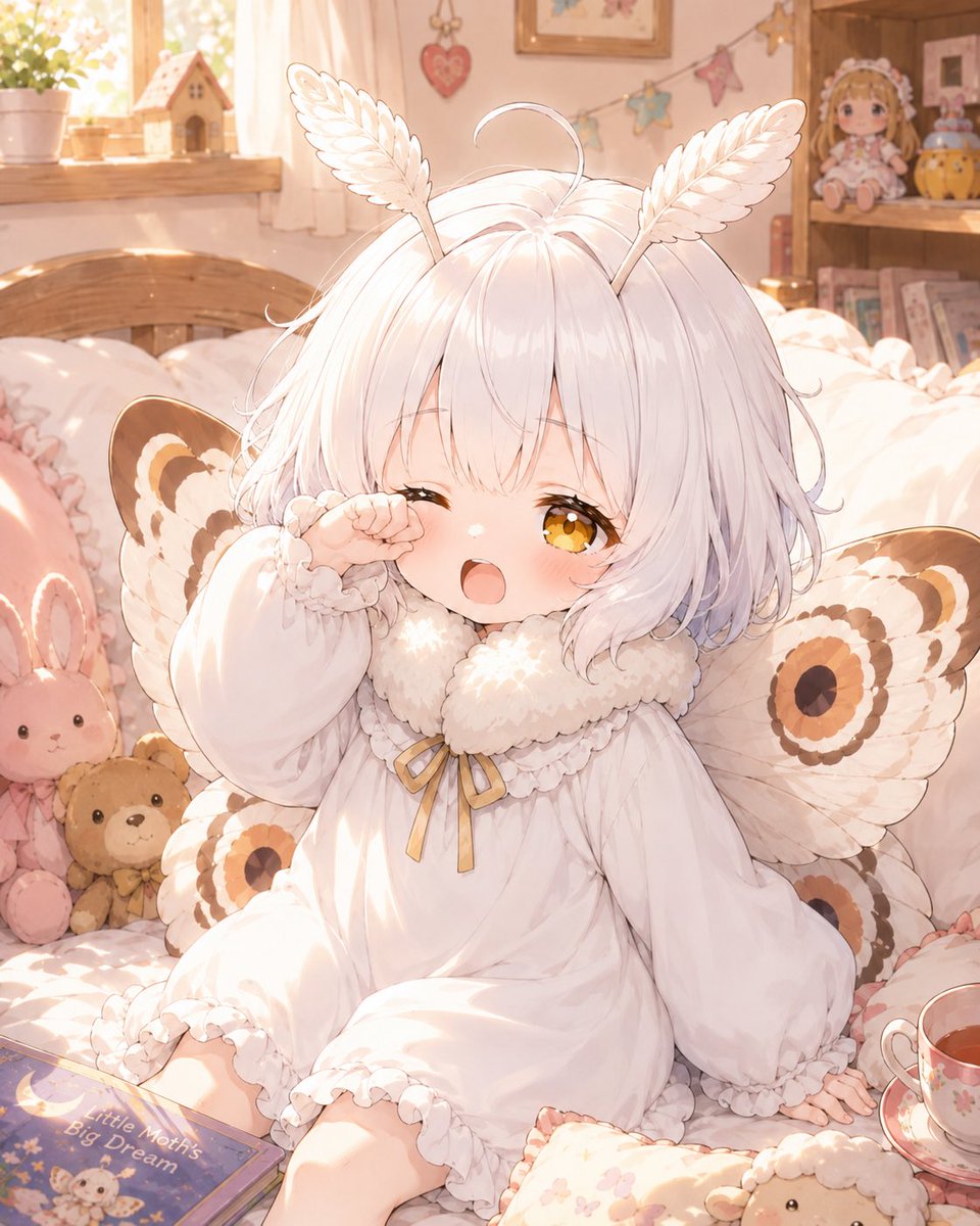 真理@AIイラスト カイコガちゃんの人 tweet media