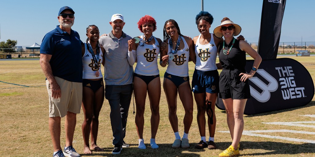 UCIcctf's tweet photo. Podium sweep!! 🧹🧹

Joy Anderson won the Big West heptathlon title, Jolie Robinson was the runner-up, and Jazzmine Davis claimed bronze! Zharia Taylor also finished fourth!

📰 https://t.co/aevLlFjC2J

#TogetherWeZot | #RipEm https://t.co/rKGqpP0M2E