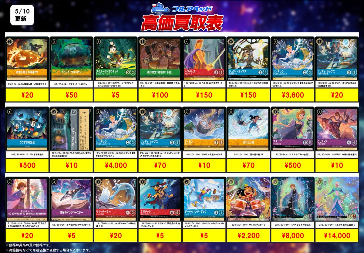 まとめ売り　6点　なかしん ━━━━━━━━━━ 最新弾買取情報 ①