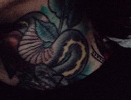MagaliHope's tweet photo. DANG — Noah with a new neck tattoo — freshly done after the NA tour 🥵 https://t.co/jWGunq4uSP