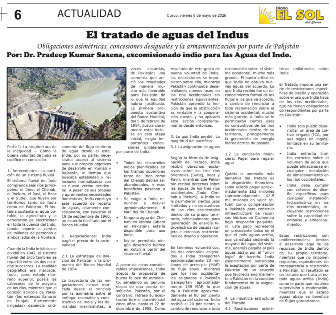 India in Perú tweet media