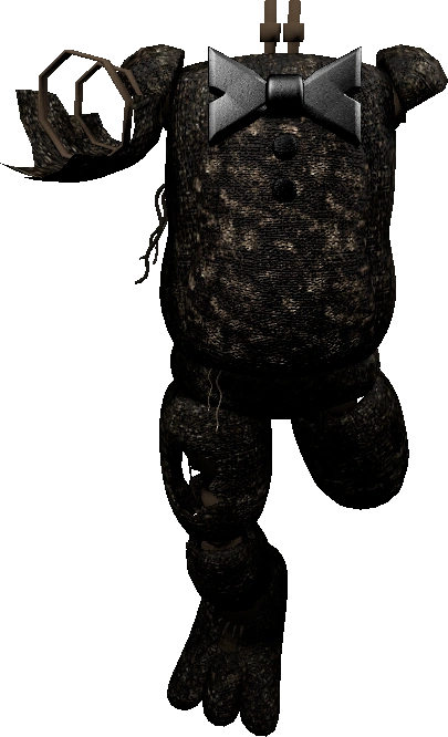 FNAFtwtconfess's tweet photo. "does anyone question how does burnt bonnie from final nights 2 even kills you at all,  let alone moving too like he has no fucking head how" https://t.co/nLbVBH9aZc