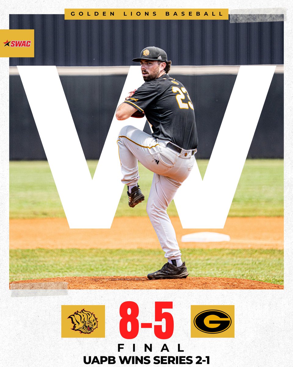 UAPBLionsBSB's tweet photo. SENIORS WIN, GOLDEN LIONS WIN, EVERYBODY WINS!! 🔥

ENDED THE HOME STAND WITH A SERIES WIN! 🦁🔥

#LMH https://t.co/BzyY16YBVG