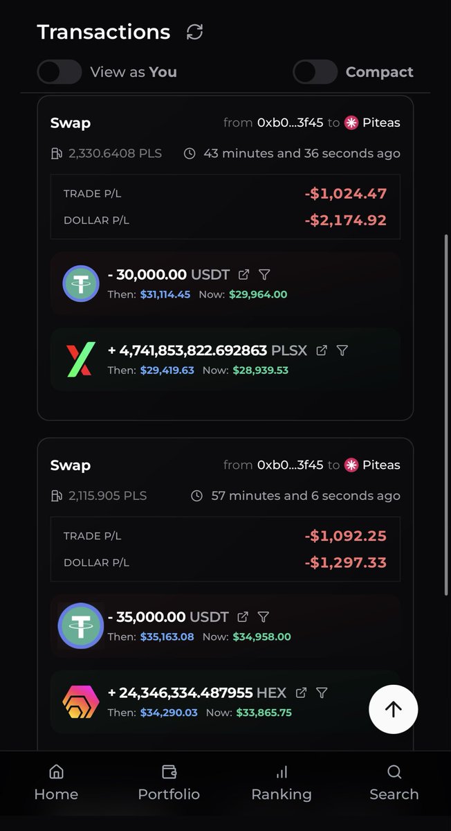 PulseChainStats's tweet photo. $305K USDT fresh capital was just bridged into PulseChain and they have started buying $HEX and $PLSX 

We’ve been tracking many bridge ins come in lately scooping up the bottoms of cores 👀 https://t.co/AgoILjCks2