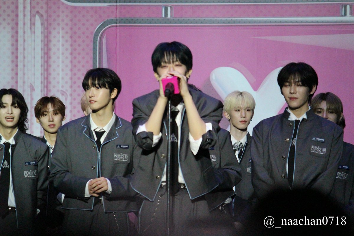 _naachan0718's tweet photo. 20260508 
KCON2026JAPAN Xstage
-加藤大樹
-照井康祐
-安部結蘭
-剱持吉成

#PRODUCE101JAPAN
#日プ新世界 https://t.co/Es85DmxMSz