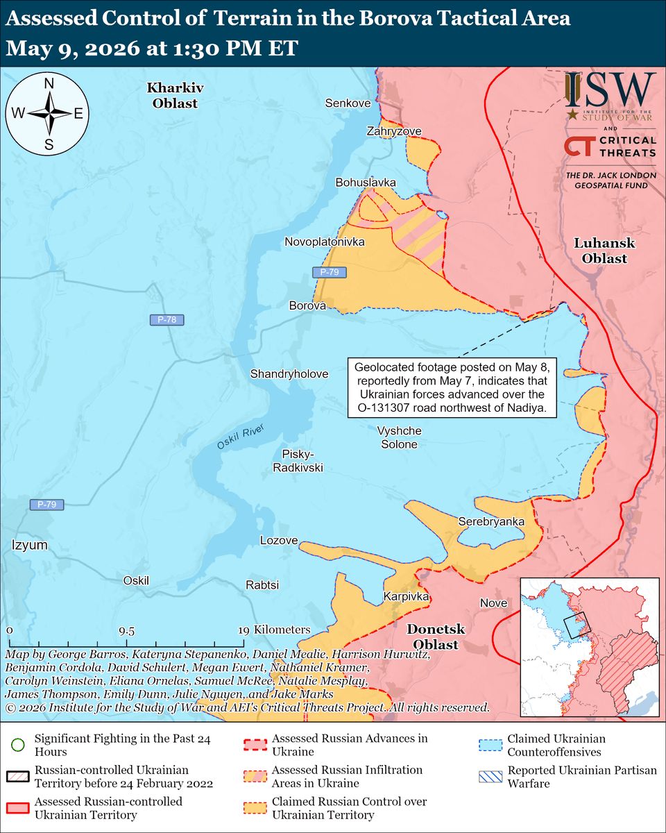 Institute for the Study of War tweet media