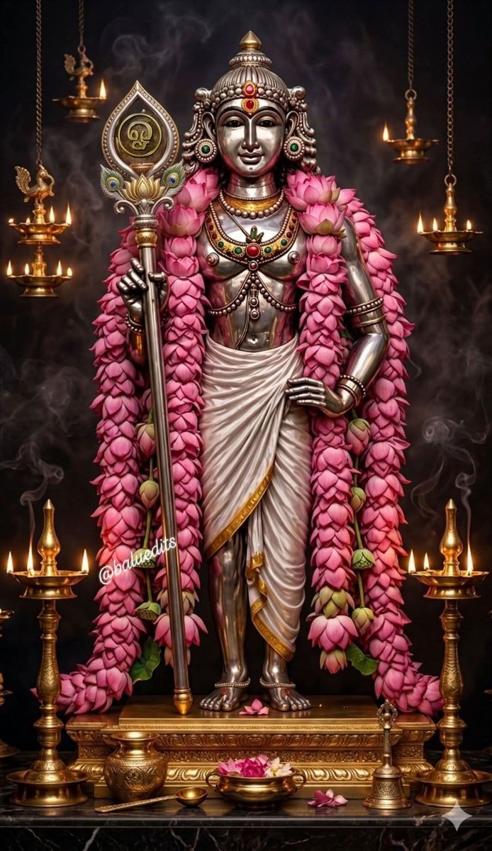 தினம் ஒரு திருச்சொல் மந்திரம்

"சுமாரான நிலைகளை மாற்றி வெற்றி திருநாளை அருளிப்பவரே #முருகா"

ௐம் முருகா சரணம்! வெற்றி வேல் காக்க!!
