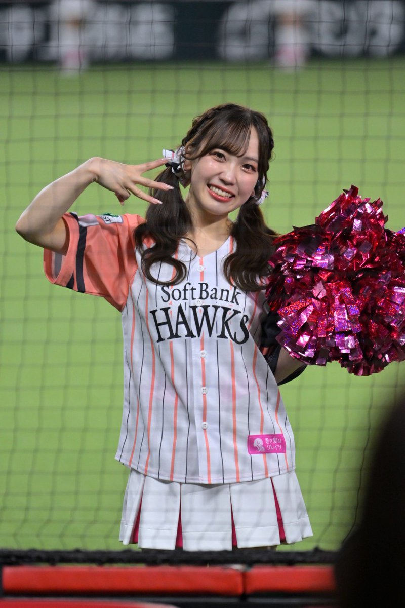 Hib52Fan's tweet photo. ぜんしーん！
【ハニーズ shino 2026.5.9】
#hawksHoneys #honeysshino https://t.co/RtUd9o6KTh