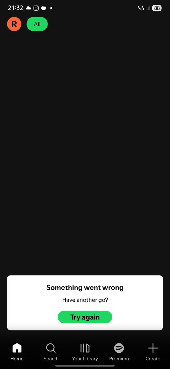 renemulgo's tweet photo. @Spotify so that you know, your app on Android is down. https://t.co/DhBAjBCSm1