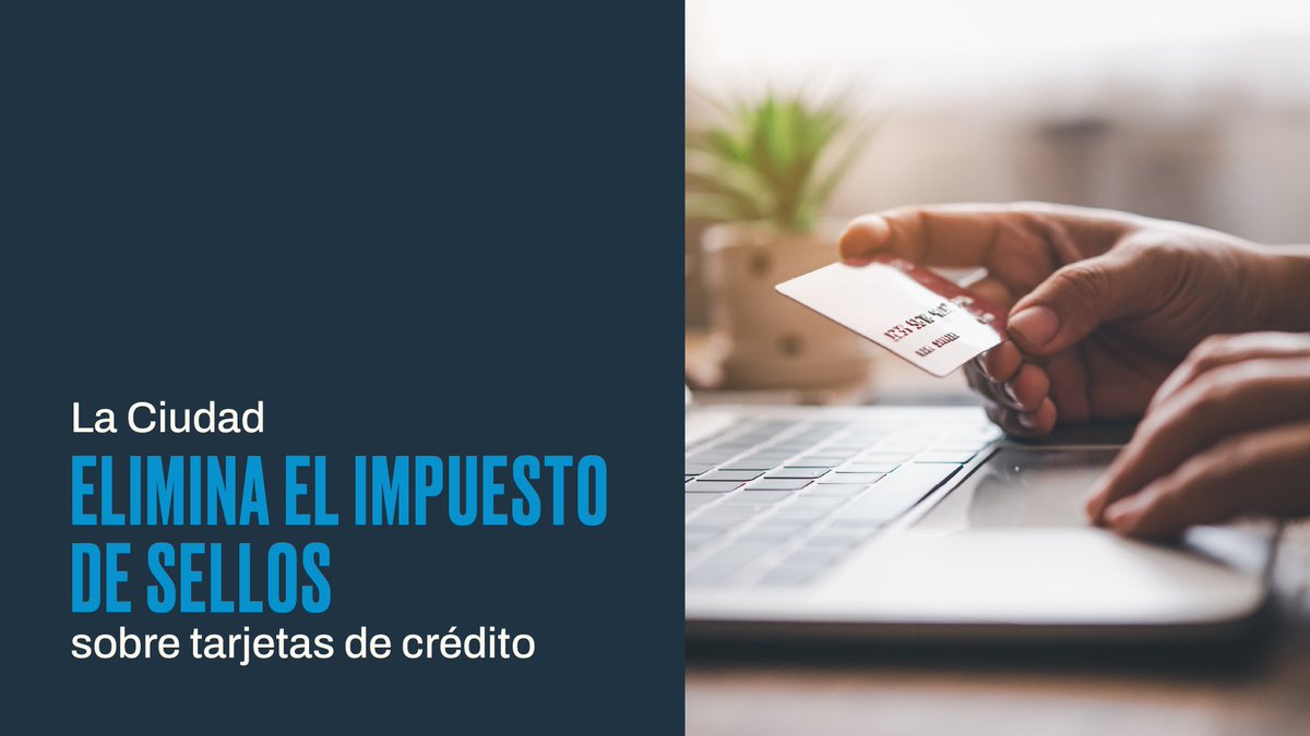 🇦🇷 CABA: ADIÓS IMPUESTO AL SELLO

✅Se eliminó de las TARJETAS de CRÉDITO