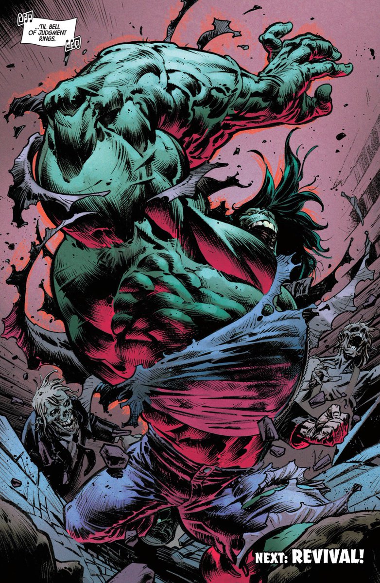 isheboth's tweet photo. bones loudly snap and shatter as they’re replaced by larger, thicker ones. muscles tear themselves apart and rebuild larger, over and over again. a voice turns from soft and quiet to deep and angry as skin turns from pale white to deep green.

and the hulk breaks free once again. https://t.co/OlW7W3eNsA