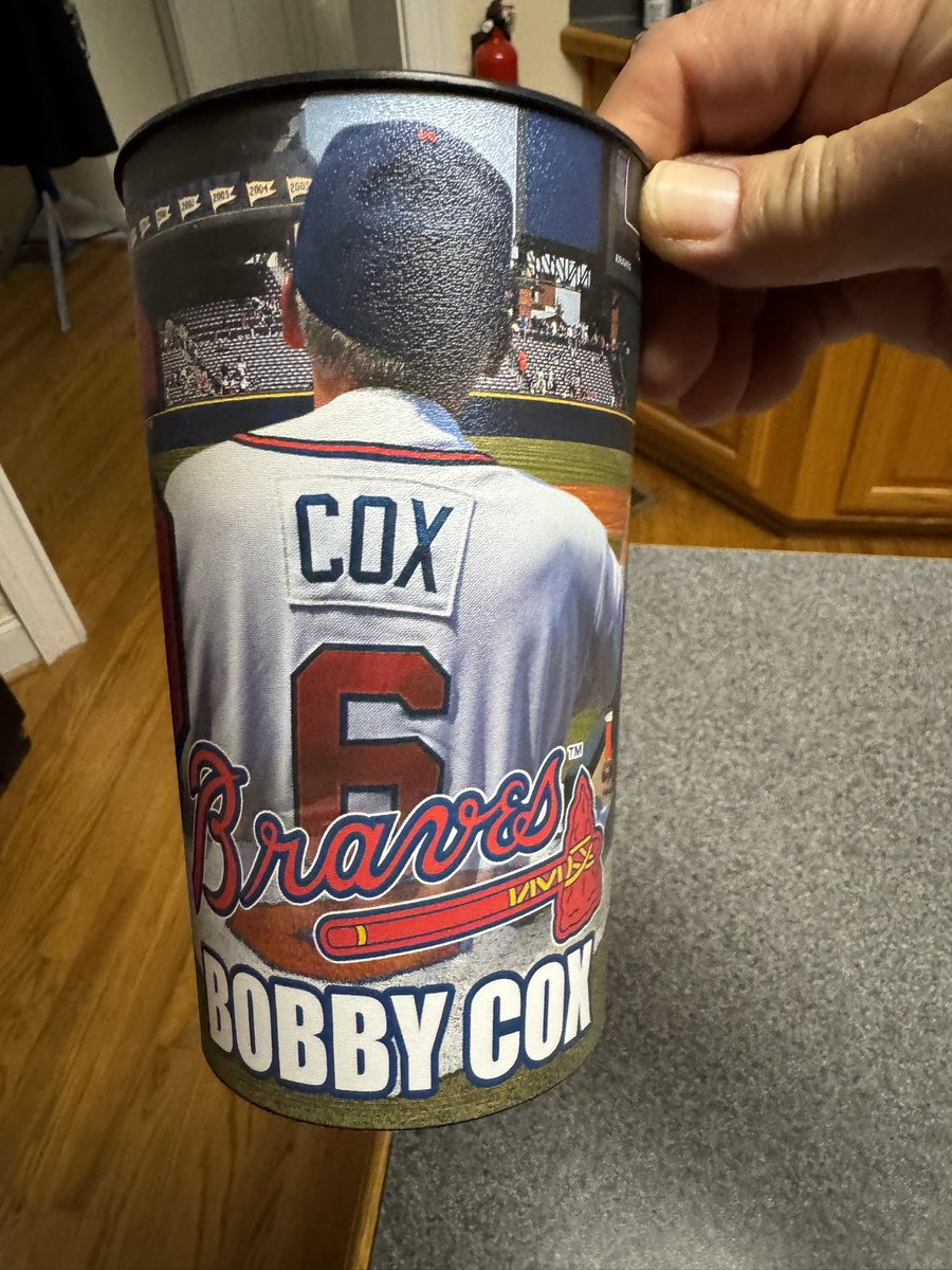 dockjones's tweet photo. Bobby Cox and the #Braves meant something for us in the 90’s. He led us from the “bad old days” of the 80’s, as Skip Carey referred to them, to meaningful games and so many great memories. https://t.co/Vms7n4GqMu